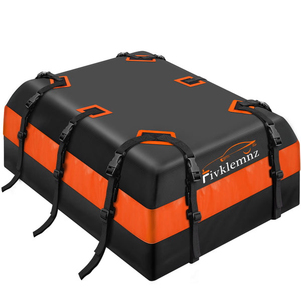 FIVKLEMNZ Car Rooftop Cargo Carrier 21 Cubic, Waterproof Roof Bag Soft –  Fivkle